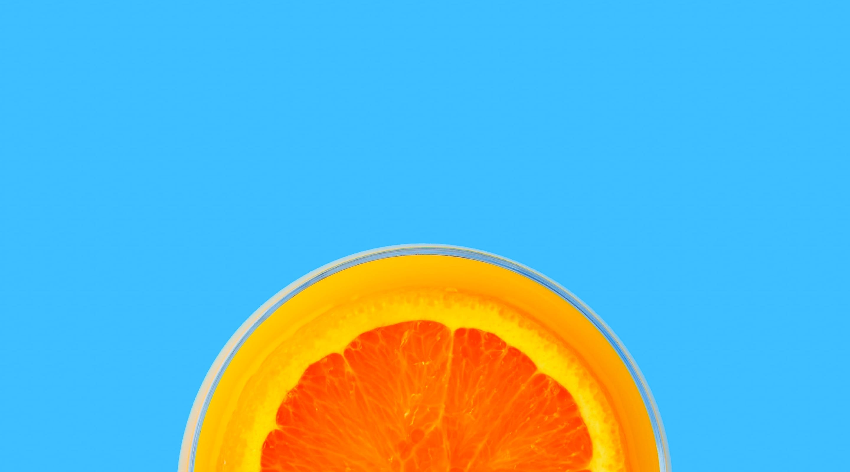 sliced orange